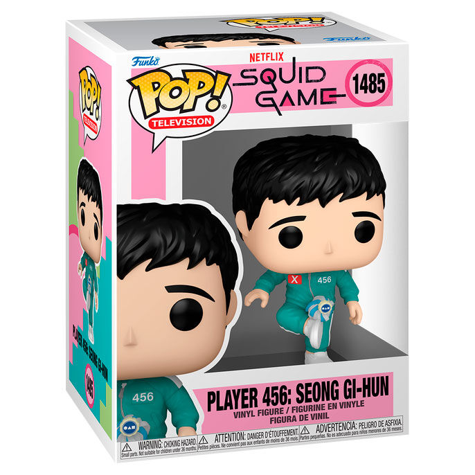 Imagen de Figura Pop El Juego Del Calamar Player 454 Seong Gi-Hun parte de nuestra colección en Espadas y más, sitio oficial.