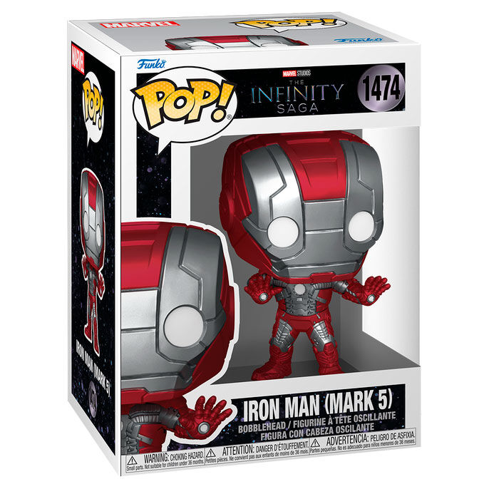 Imagen 1 de Figura Pop Marvel Infinity Saga Iron Man Mark 5