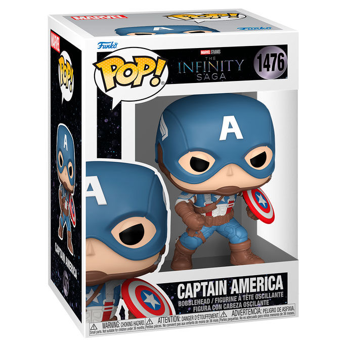 Imagen 1 de Figura Pop Marvel Infinity Saga Capitan America