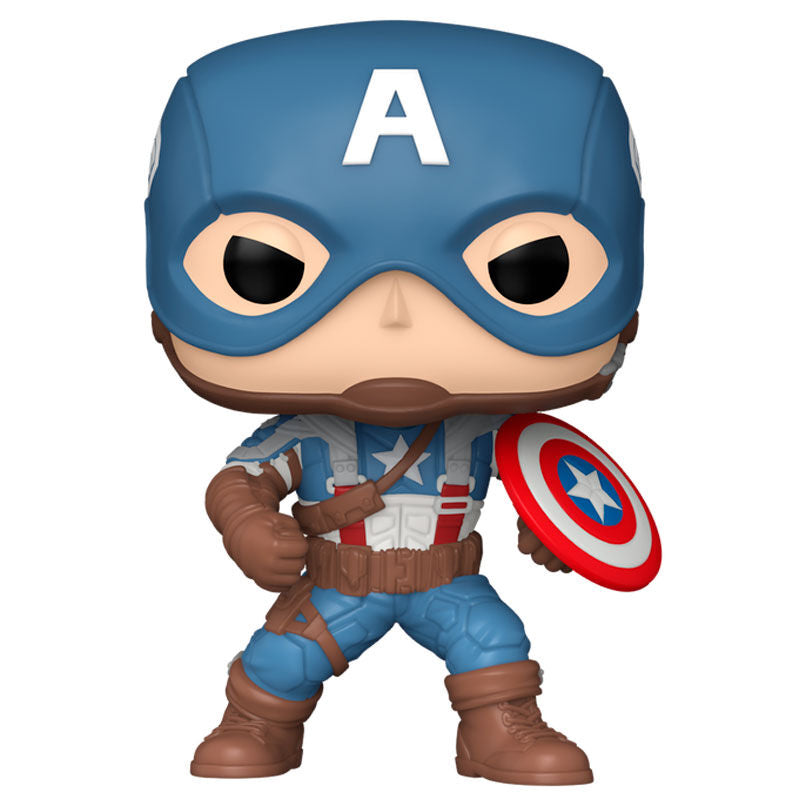 Imagen 2 de Figura Pop Marvel Infinity Saga Capitan America