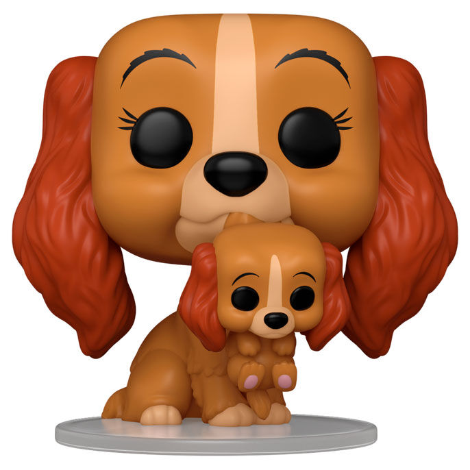 Imagen de Figura Pop Disney La Dama Y El Vagabundo Lady With Puppy parte de nuestra colección en Espadas y más, sitio oficial.