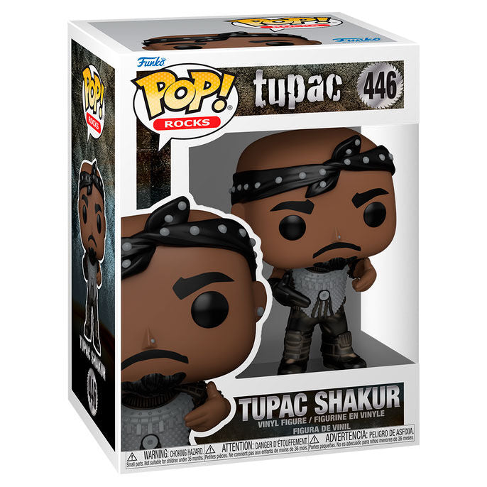 Imagen de Figura Pop Tupac Shakur parte de nuestra colección en Espadas y más, sitio oficial.