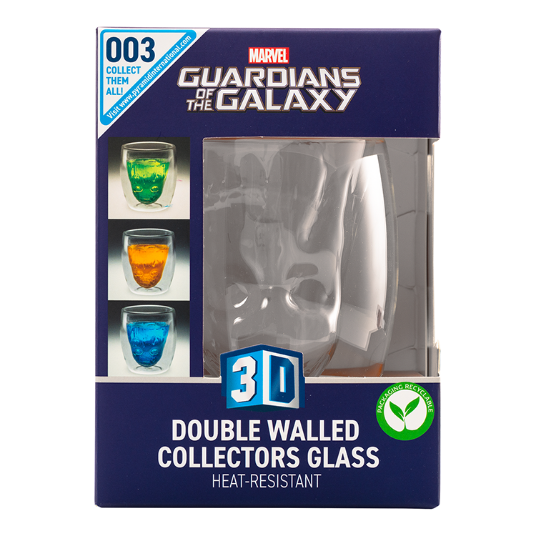 Imagen de Vaso 3D Doble Pared Baby Groot Gurdianes De La Galaxia Marvel parte de nuestra colección en Espadas y más, sitio oficial.