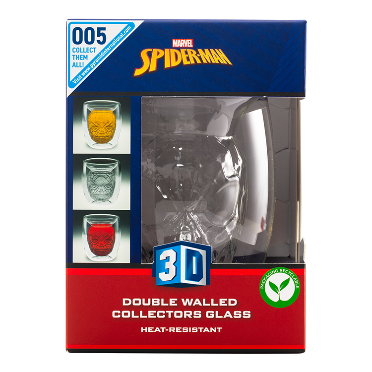 Imagen 5 de Vaso 3D Doble Pared Spiderman Marvel