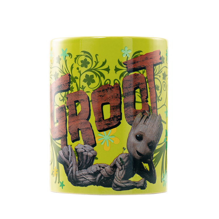 Imagen de Taza Funda De Peluche Groot Guardianes De La Galaxia Marvel 440Ml parte de nuestra colección en Espadas y más, sitio oficial.