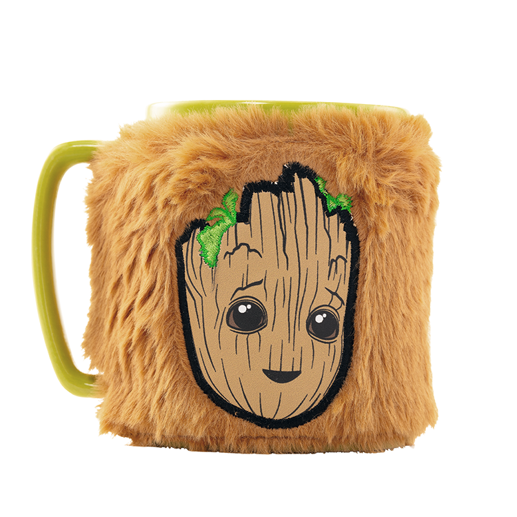 Imagen de Taza Funda De Peluche Groot Guardianes De La Galaxia Marvel 440Ml parte de nuestra colección en Espadas y más, sitio oficial.