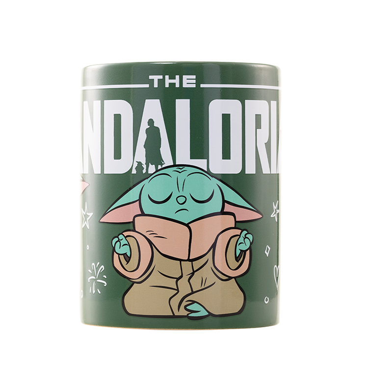 Imagen 3 de Taza Funda De Peluche Grogu Mandalorian Star Wars 440Ml