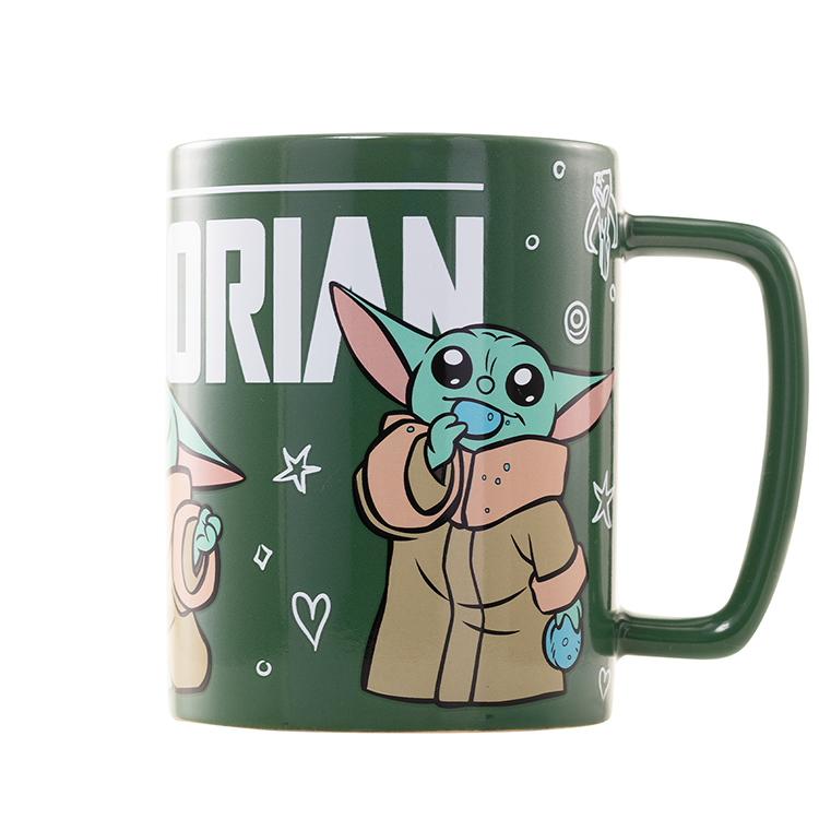 Imagen 5 de Taza Funda De Peluche Grogu Mandalorian Star Wars 440Ml