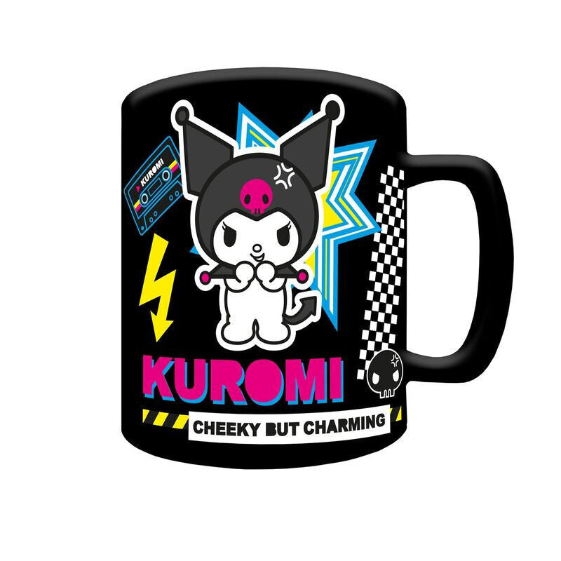 Imagen de Taza Funda De Peluche Kuromi Hello Kitty 440Ml parte de nuestra colección en Espadas y más, sitio oficial.
