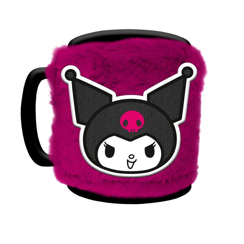 Imagen de Taza Funda De Peluche Kuromi Hello Kitty 440Ml parte de nuestra colección en Espadas y más, sitio oficial.