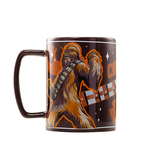 Imagen de Taza Chewbacca Star Wars 440 Ml parte de nuestra colección en Espadas y más, sitio oficial.