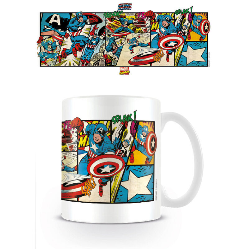 Imagen 1 de Taza Capitan America Marvel 315Ml