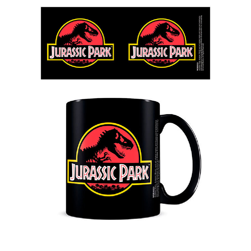 Imagen de Taza Logo Jurassic Park 315Ml parte de nuestra colección en Espadas y más, sitio oficial.