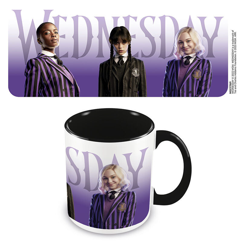 Imagen 1 de Taza Estudiantes De Nevermore Miercoles Wednesday 315Ml