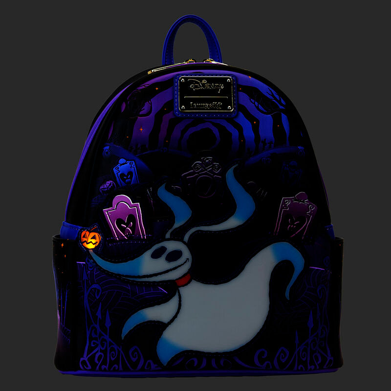 Imagen 4 - Mochila Zero Pesadilla Antes De Navidad Disney Loungefly 26Cm
