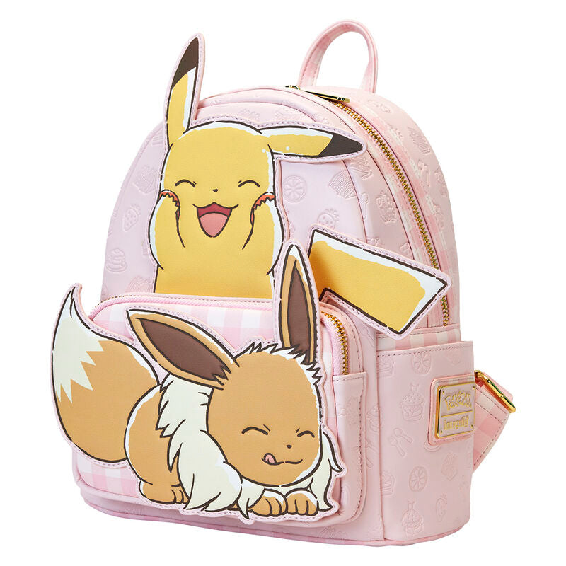 Imagen de Mochila Pikachu & Eevee Pokemon Loungefly 26Cm parte de nuestra colección en Espadas y más, sitio oficial.