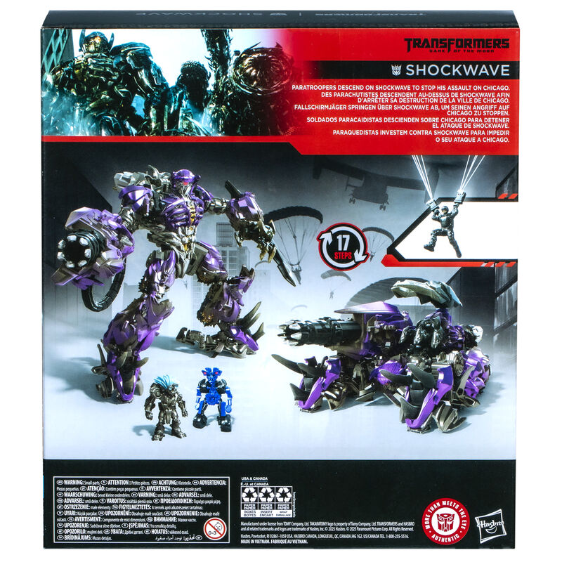Imagen 5 - Figura Shockwave Studio Series Age Of Extinction Transformers 21Cm