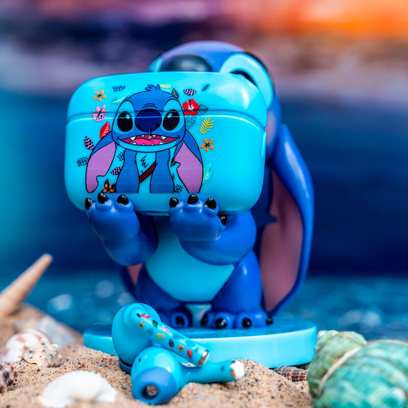 Imagen 4 - Mini Cable Guy + Auriculares Inalambricos Stitch Disney