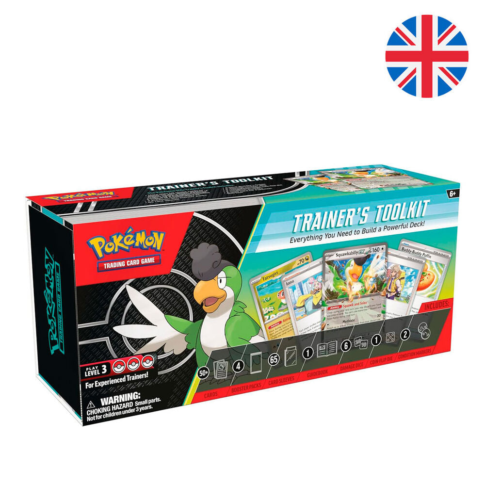 Imagen de Estuche Juego Cartas Coleccionables Trainer's Toolkit Pokemon Ingles parte de nuestra colección en Espadas y más, sitio oficial.