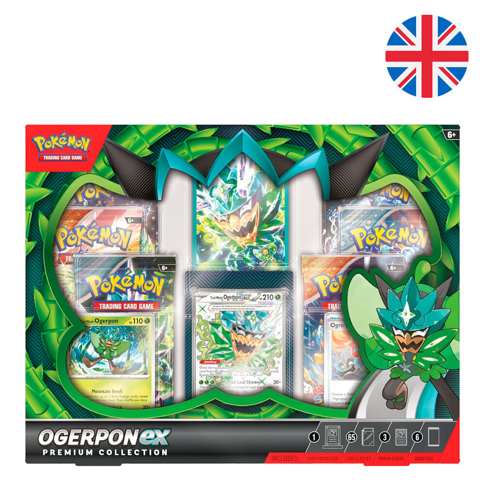 Imagen 6 - Blister Juego Cartas Coleccionables Ogerpon Pokemon Ingles