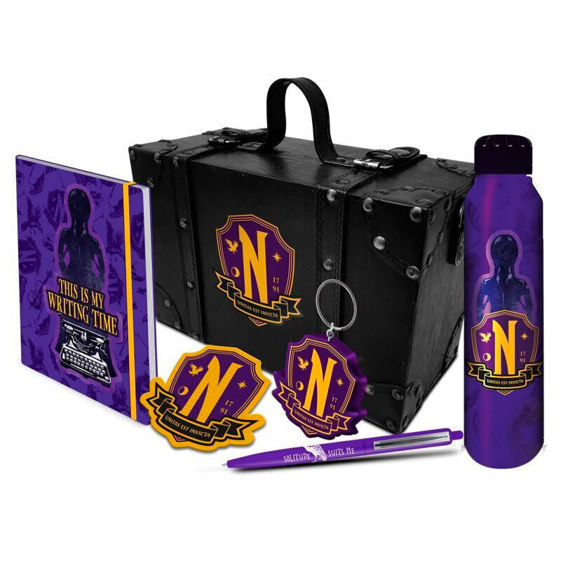 Imagen 2 - Maletin Premium Academia Nevermore Miercoles Wednesday