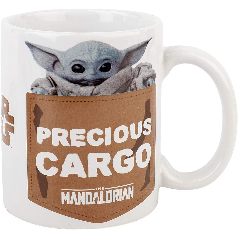 Imagen 3 - Set Taza + Posavasos Y Llavero Yoda The Child Mandalorian Star Wars