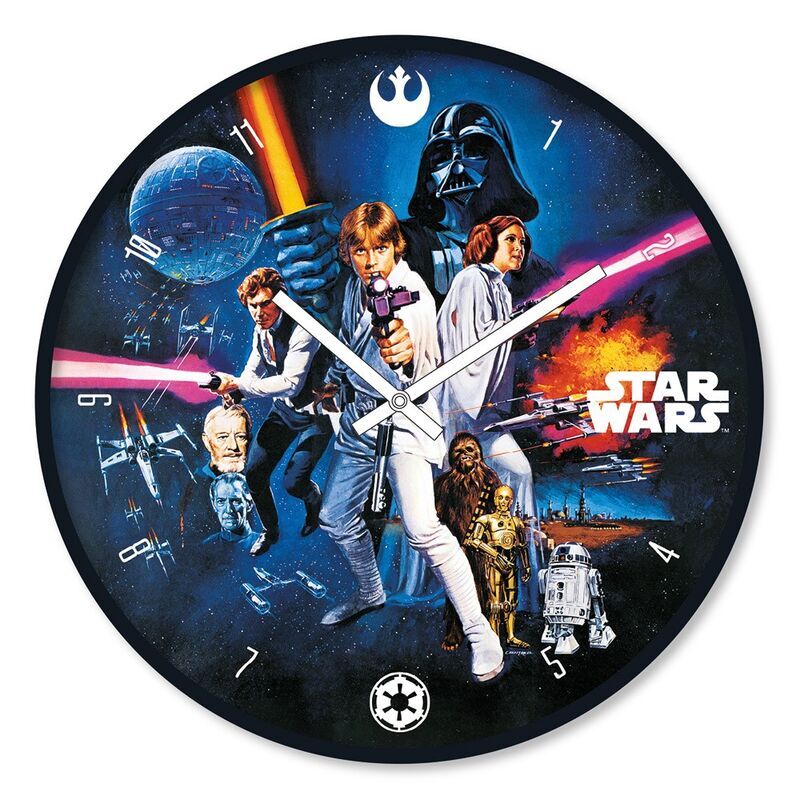 Imagen 1 - Reloj Pared Una Nueva Esperanza Star Wars