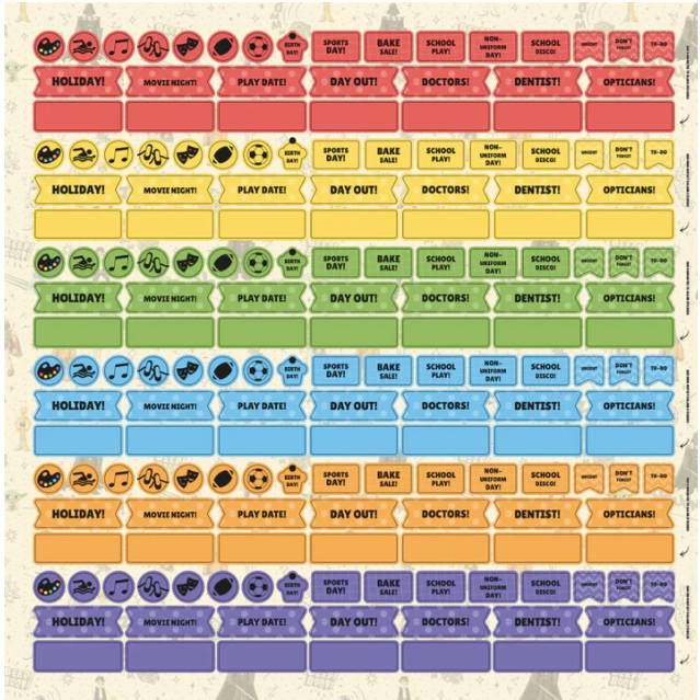 Imagen 4 - Calendario Planificador Familiar Star Wars