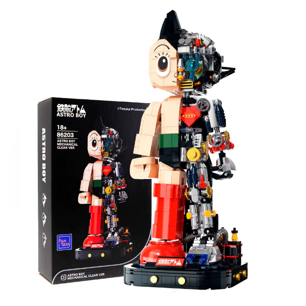 Imagen 1 - Kit Construccion Astro Boy Mechanical Clear Astro Boy 1250Pzs