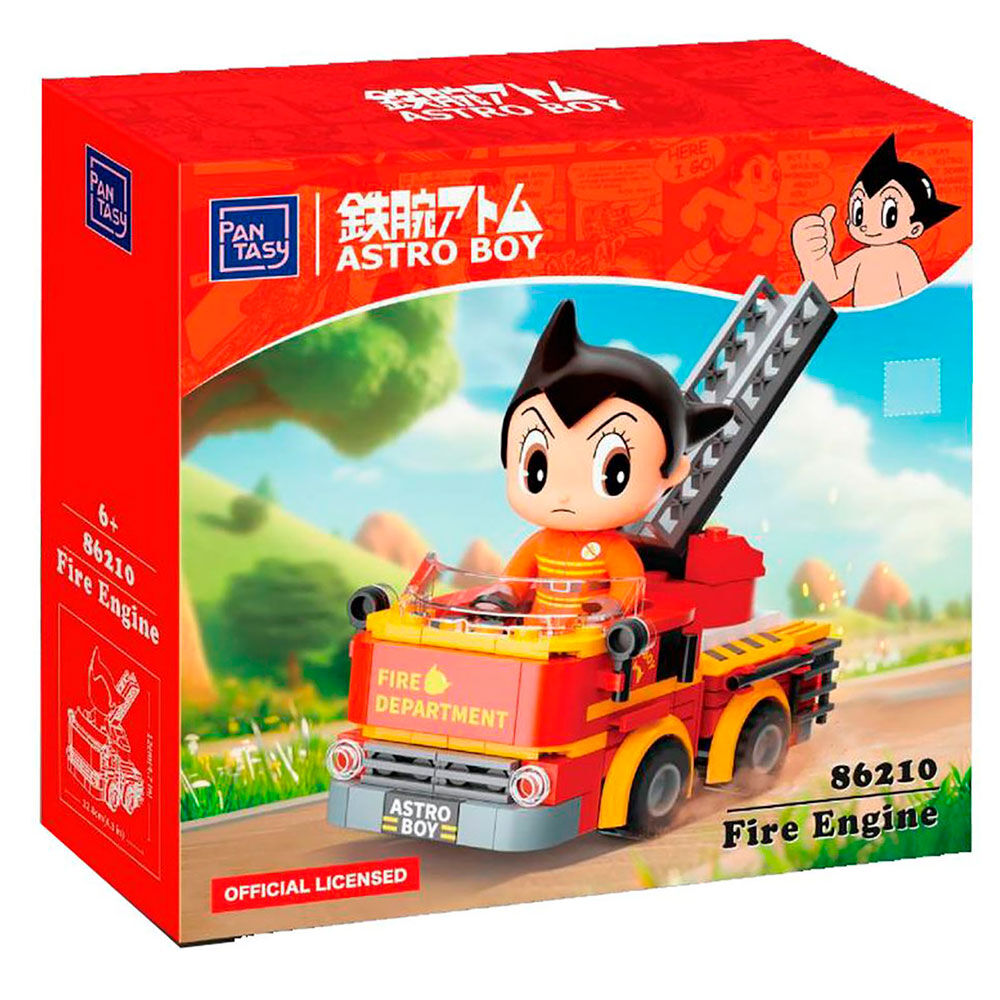 Imagen 1 - Kit Construccion Astro Boy Camion De Bomberos Astro Boy 184Pzs