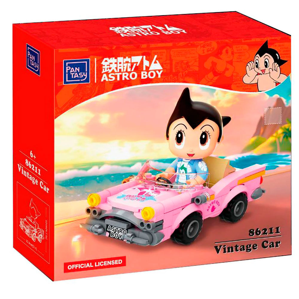 Imagen 1 - Kit Construccion Astro Boy Coche Vintage Astro Boy 130Pzs
