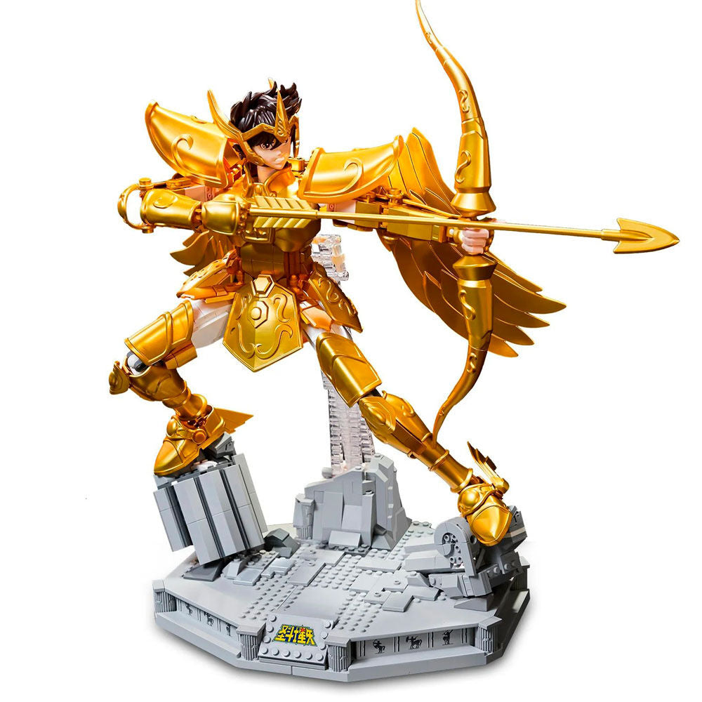 Imagen 1 - Kit Construccion Sagittarious The Gold Archer Saint Seiya 776Pzs