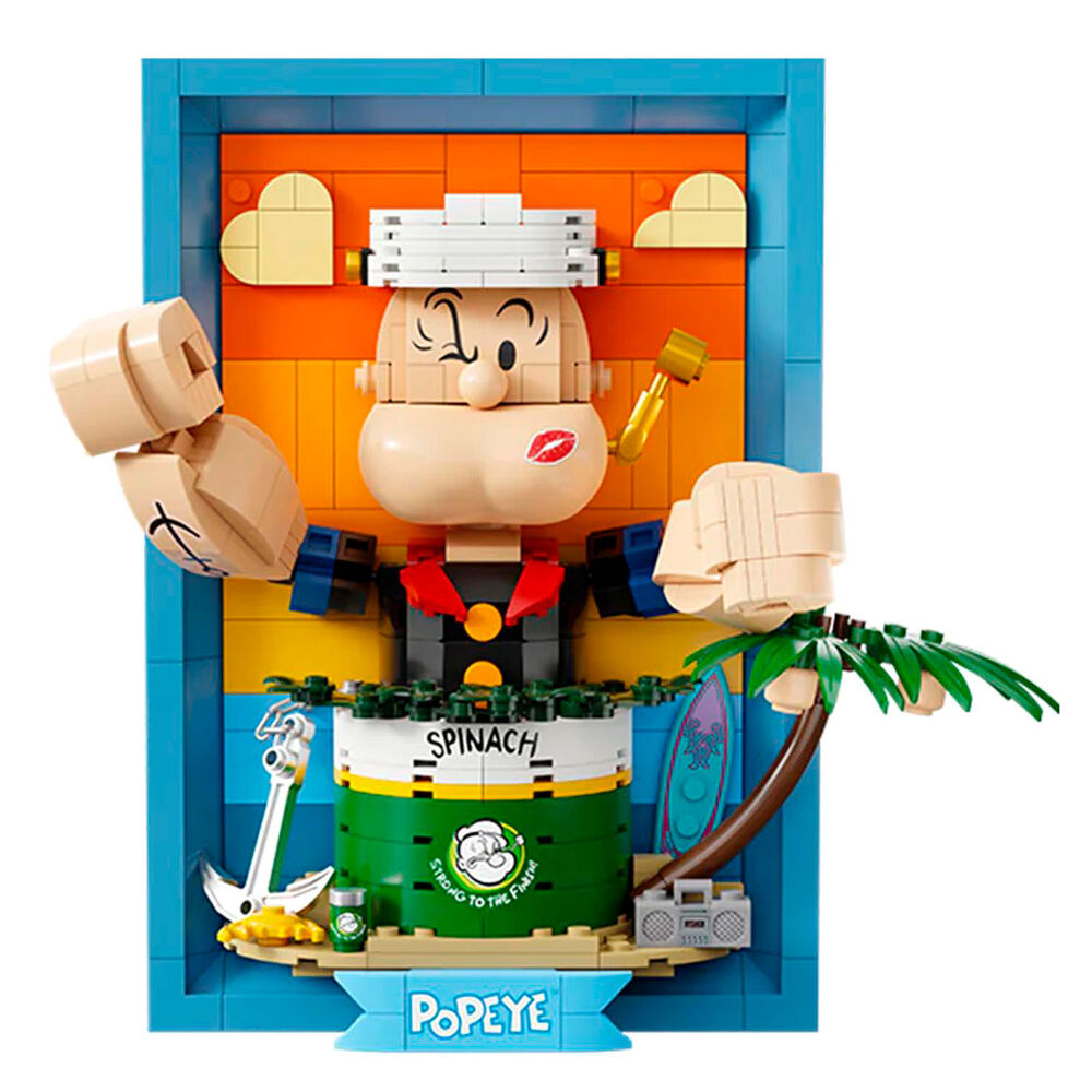 Imagen 1 - Kit Construccion Popeye 416Pzs