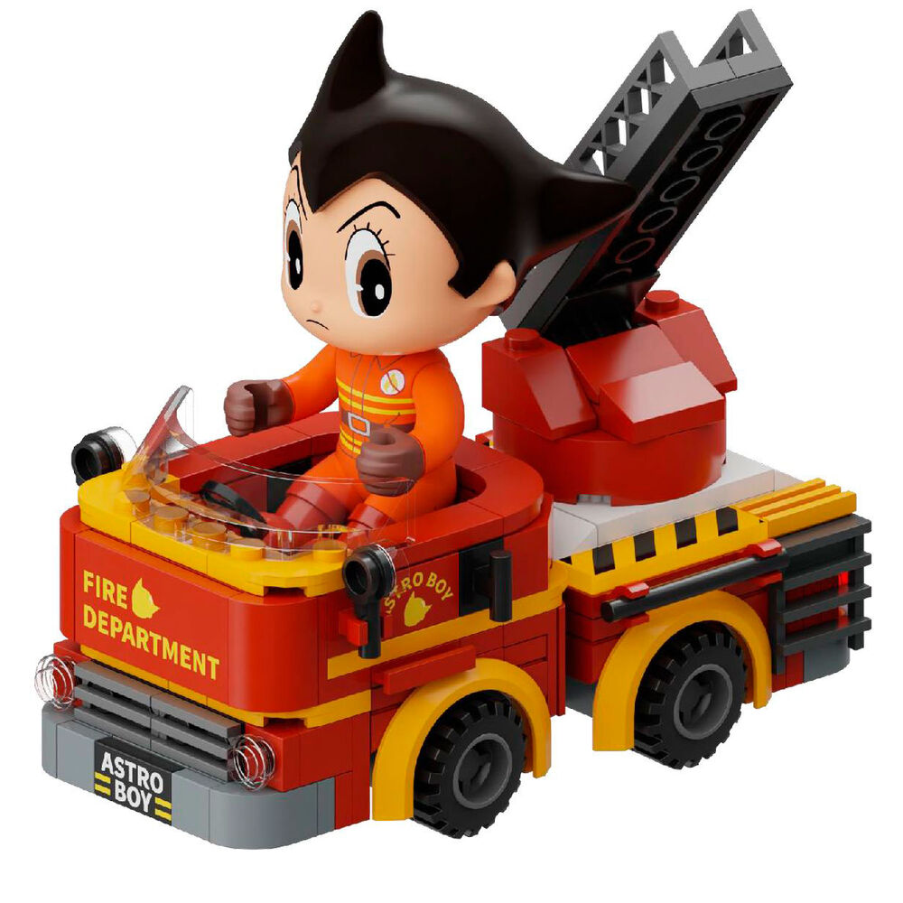 Imagen 2 - Kit Construccion Astro Boy Camion De Bomberos Astro Boy 184Pzs