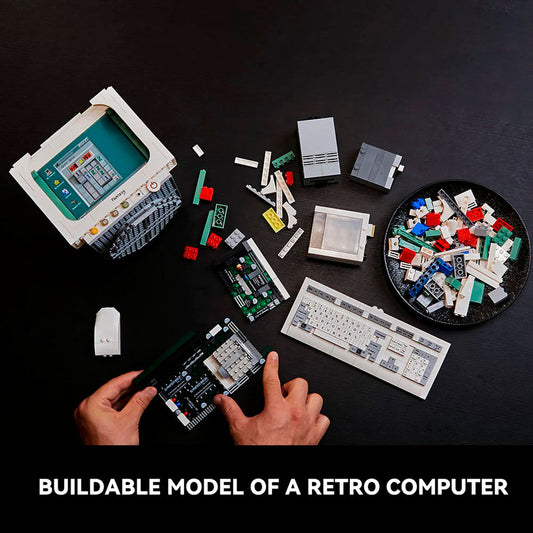 Imagen 2 - Kit Construccion Retro Computer 1634Pzs