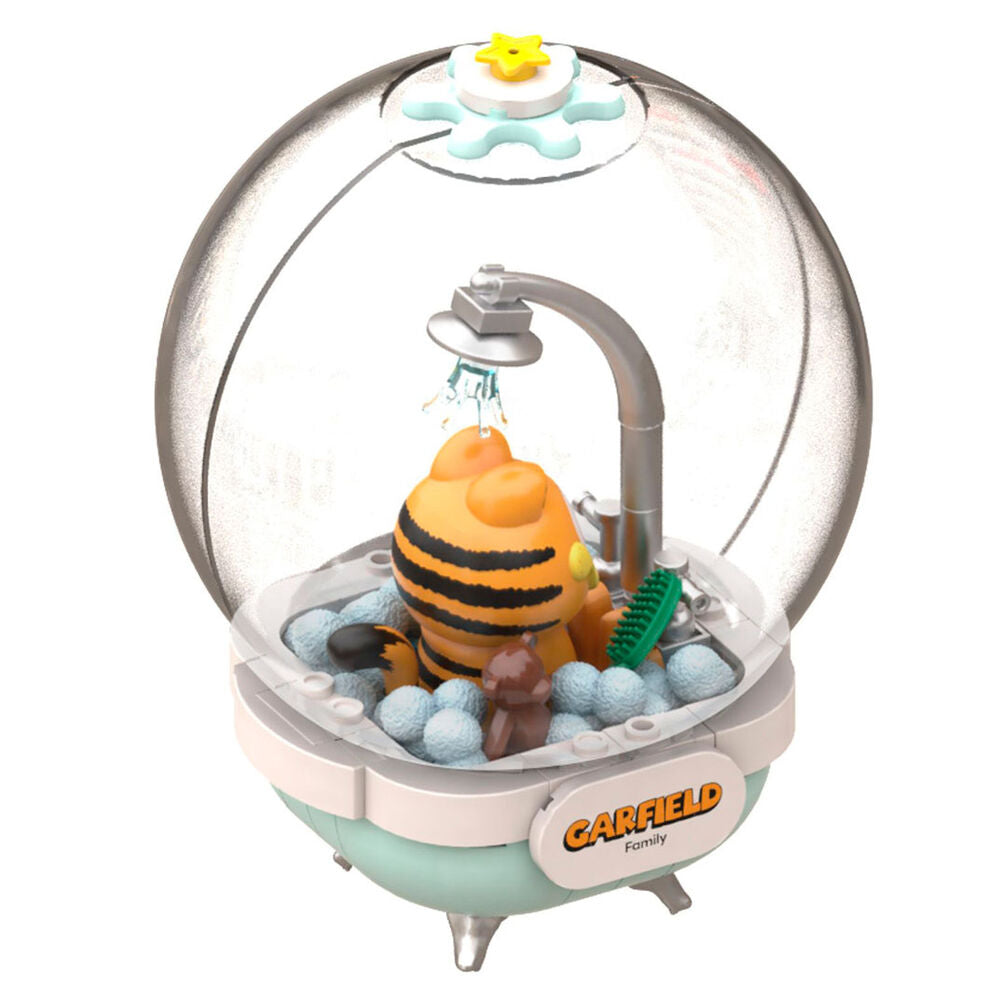 Imagen 3 - Kit Construccion Baño Garfield 140Pzs