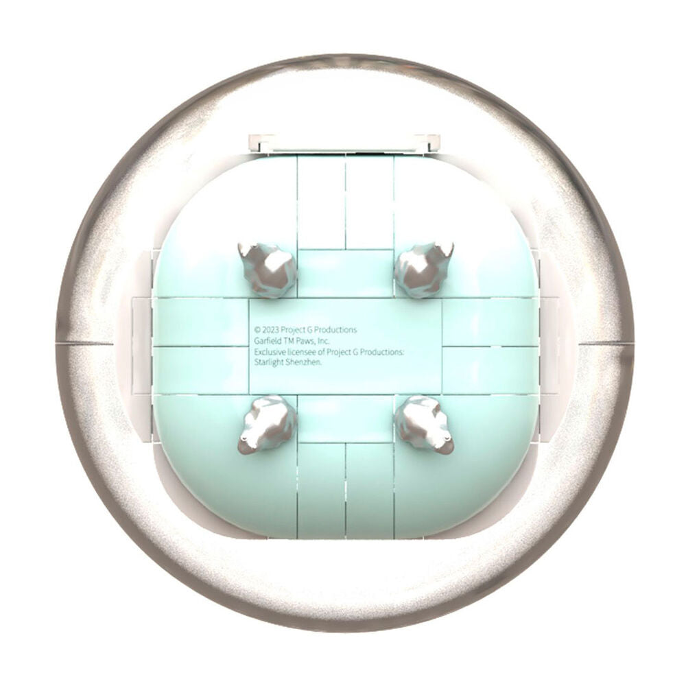 Imagen 4 - Kit Construccion Baño Garfield 140Pzs