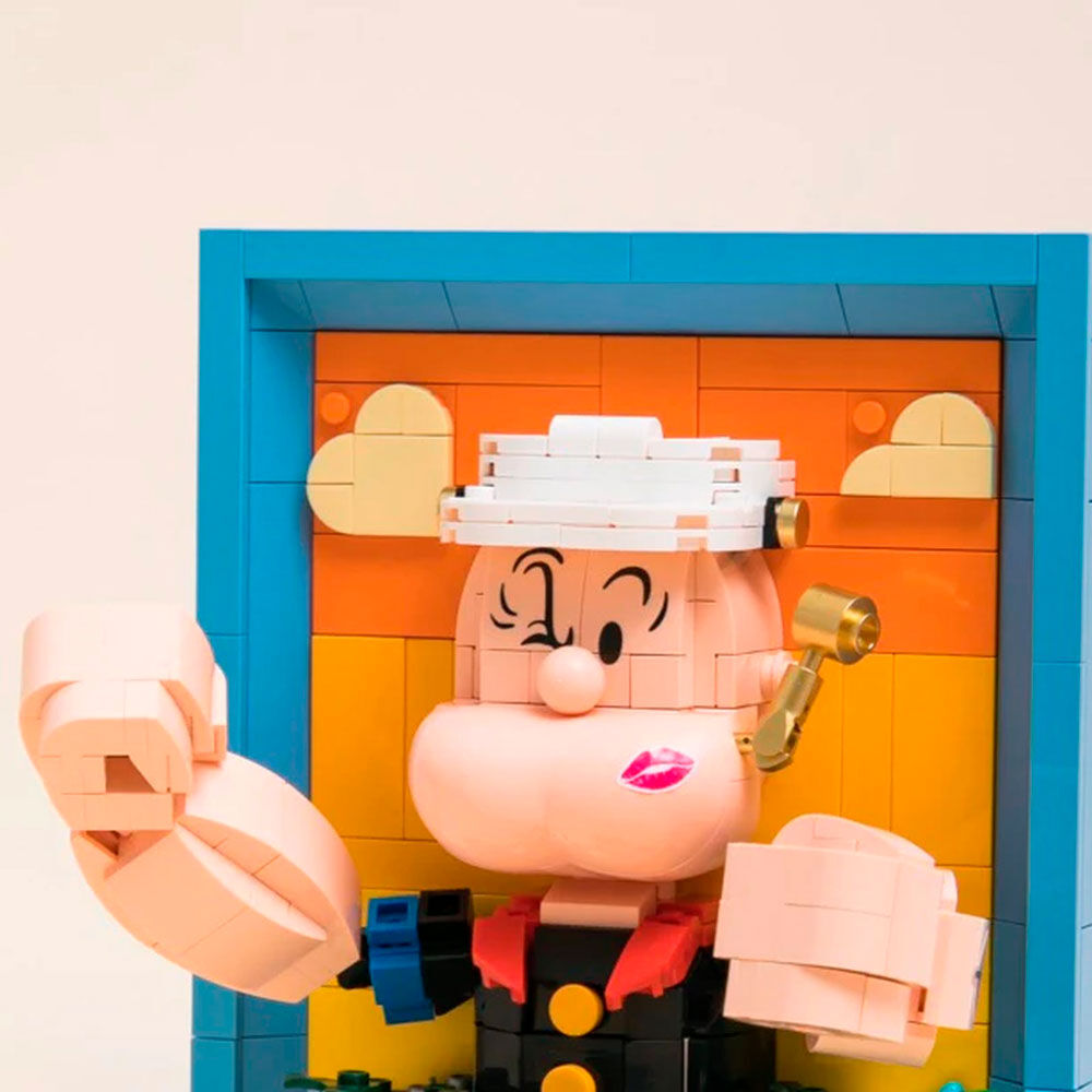 Imagen 4 - Kit Construccion Popeye 416Pzs