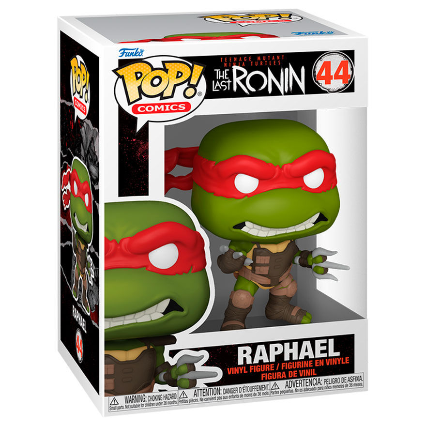 Imagen de Figura Pop Tortugas Ninja The Last Ronin Raphael parte de nuestra colección en Espadas y más, sitio oficial.