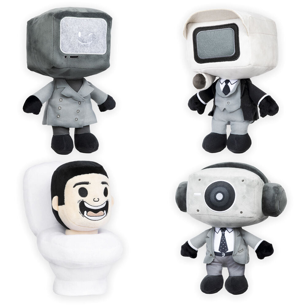 Imagen de Bolsa Sorpresa Peluche Skibidi Toilet 30Cm Surtido parte de nuestra colección en Espadas y más, sitio oficial.