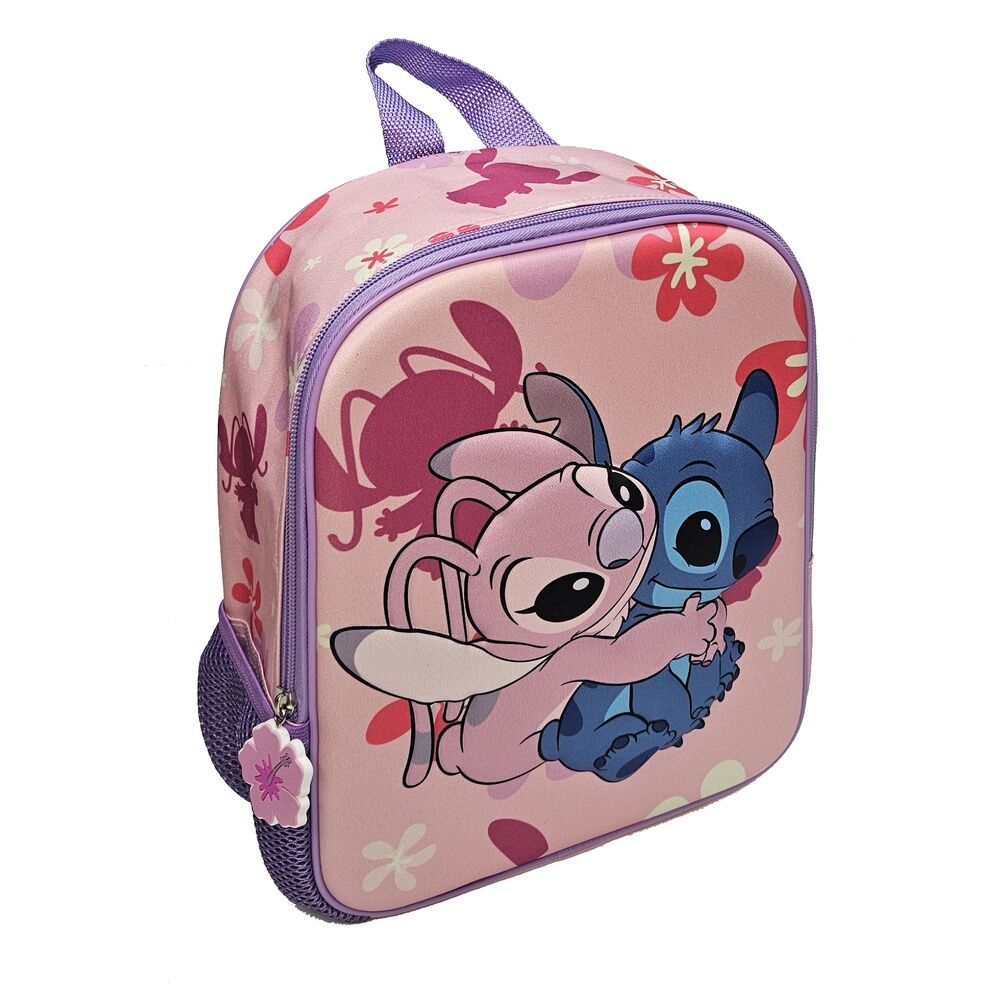 Imagen 1 - Mochila 3D Angel & Stitch Disney 29Cm