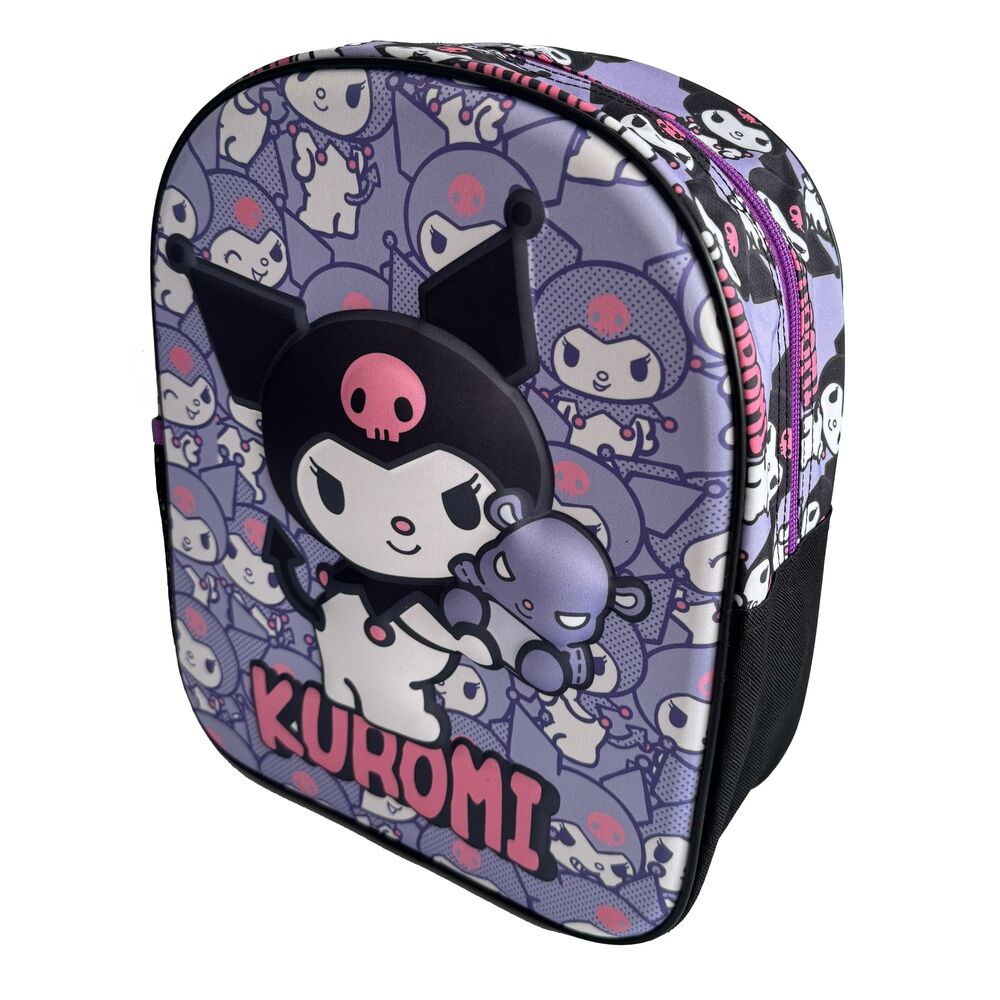 Imagen 1 - Mochila 3D Kuromi Hello Kitty 29Cm