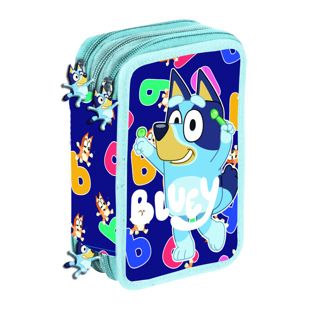 Imagen 1 - Plumier Miniplay Bluey Triple