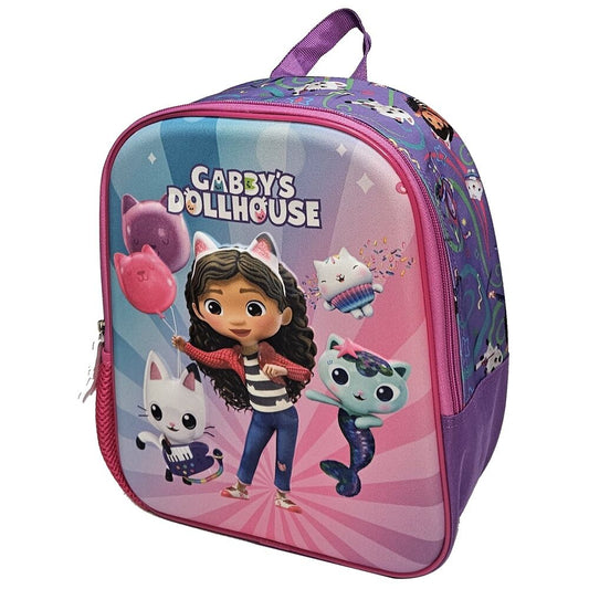 Imagen 2 - Mochila 3D Dance La Casa De Muñecas De Gabby 29Cm