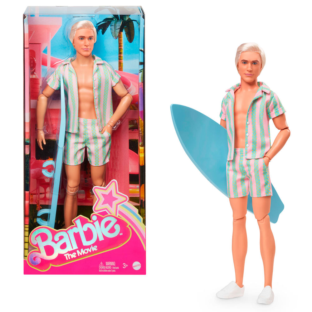 Imagen 1 - Muñeco Ken Surfista Barbie The Movie