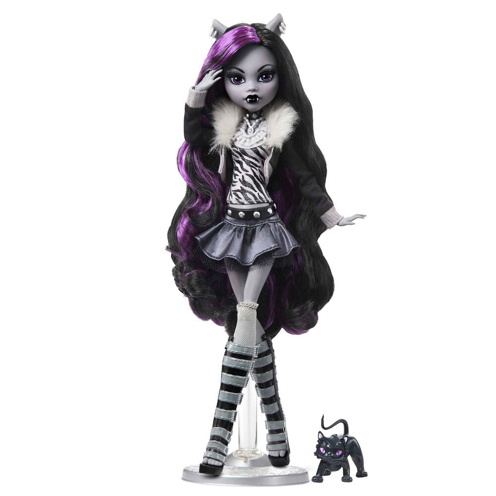 Imagen 1 - Muñeca Clawdeen Wolf Reel Drama Monster High