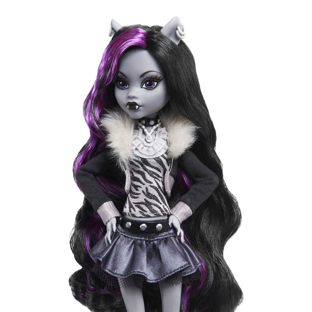 Imagen 4 - Muñeca Clawdeen Wolf Reel Drama Monster High