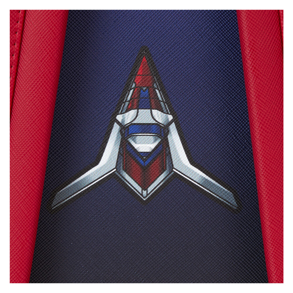 Imagen de Mochila Brave New World Capitan America Marvel Loungefly parte de nuestra colección en Espadas y más, sitio oficial.