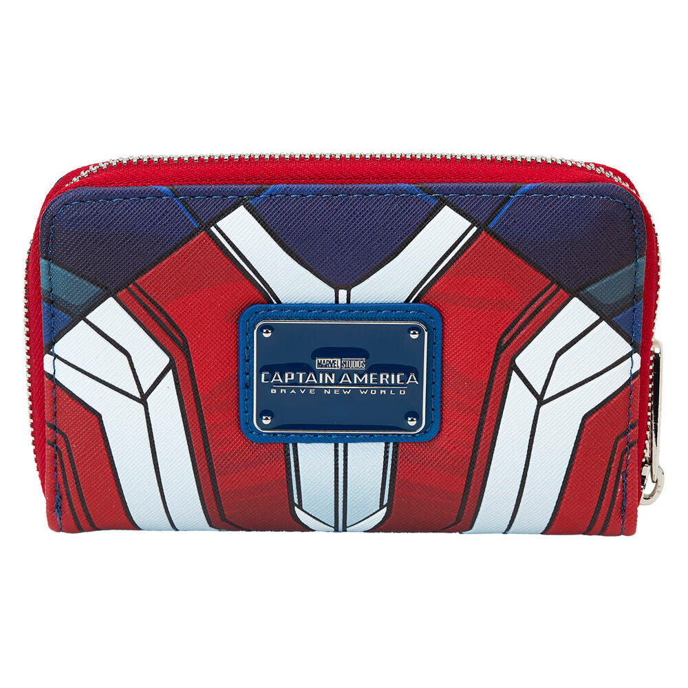 Imagen de Cartera Brave New World Capitan America Marvel Loungefly parte de nuestra colección en Espadas y más, sitio oficial.