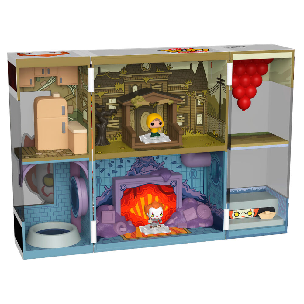 Imagen 1 - Figura Bitty Pop Boxes It Pennywise's Lair